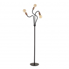 Reflex - Black & Copper Floor Lamp