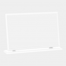 Large Mirror White High Gloss - Lincoln