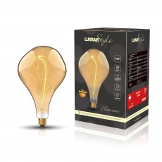Rimini - Decorative LED 4w ES Amber Light Bulb