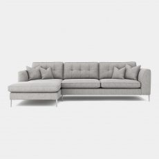Colorado - Large LHF Chaise Standard Back Sofa In Fabric