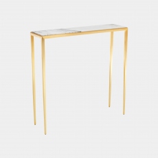 Henley - Console Table In Marble