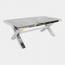 Mirage - Coffee Table In Grey Ceramic