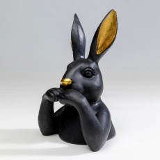 Black Sculpture - Sweet Rabbit
