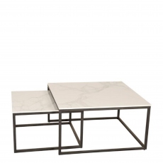 Maxwell - Square Nest Of 2 Coffee Tables
