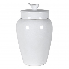 Haisley - Large White Bird Top Jar