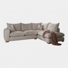 RHF Chaise Sofa In Fabric - Harper