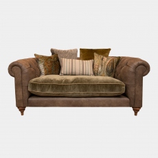 Eastwood - Loveseat In Fabric & Leather Mix