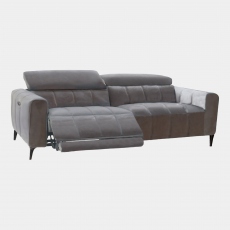 Veyron - 2.5 Seat Compact 2 Power Recliner Sofa In Fabric