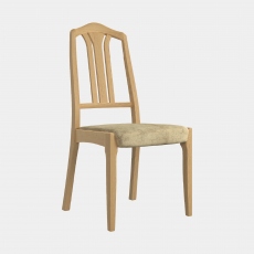 Contour - Slat Back Dining Chair In Mushroom Fabric