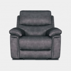 Tampa - Manual Recliner Chair In Fabric