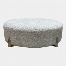 Caprice - Accent Stool In Deluxe Fabric