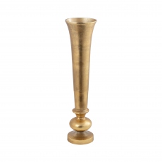 Fluted Vase Gold - Louis