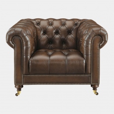 Churchill - Club Chair In Leather