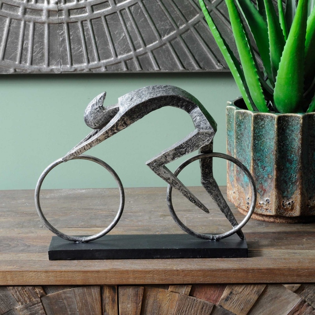 Sculpture - Abstract Cyclist