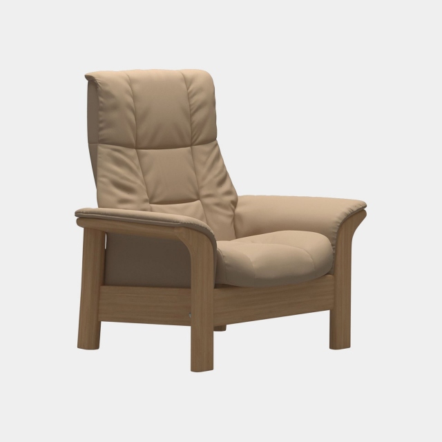 High Back Chair In Paloma Leather - Stressless Windsor