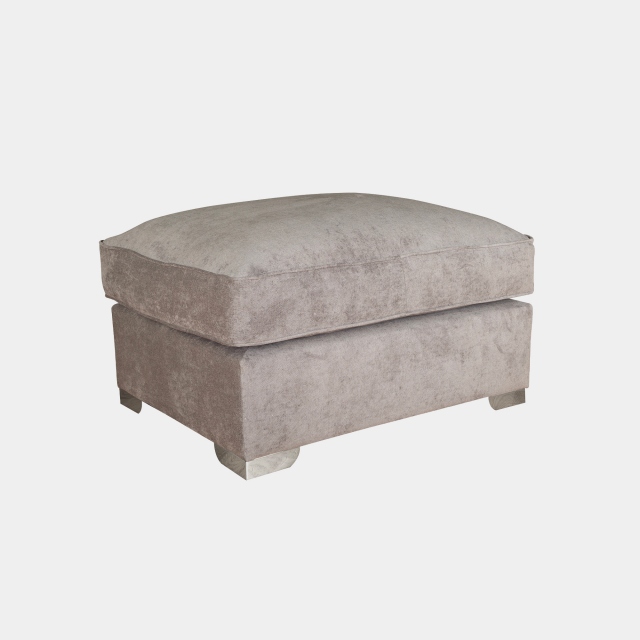 Storage Footstool In Fabric - Layla