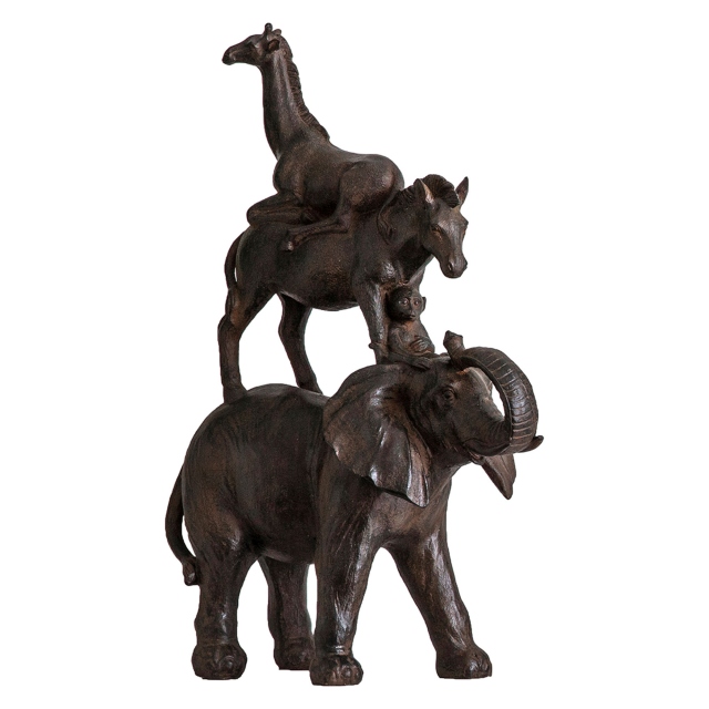 Animal Trio Sculpture - Etosha