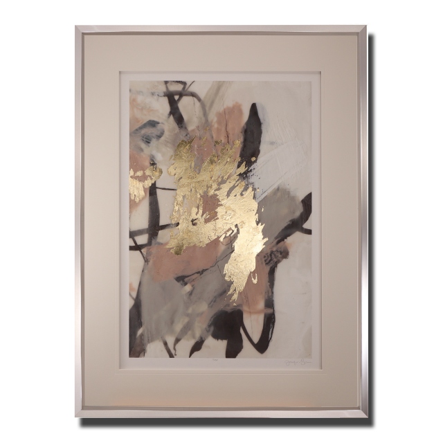 Framed Print - Golden Blush II