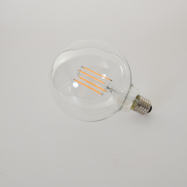 LED 8w ES Clear Warm White Light Bulb - Globe