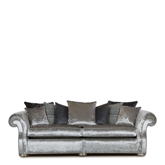 3.5 Seat Pillow Back Sofa In Fabric - Huxley