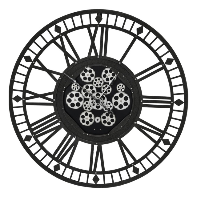 Grey Wall Clock - Gibbons