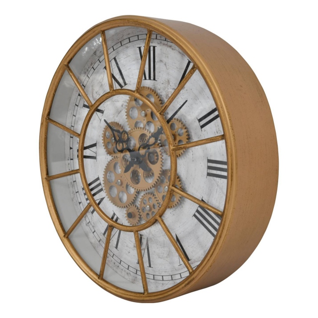 Gold Wall Clock - Blackwell