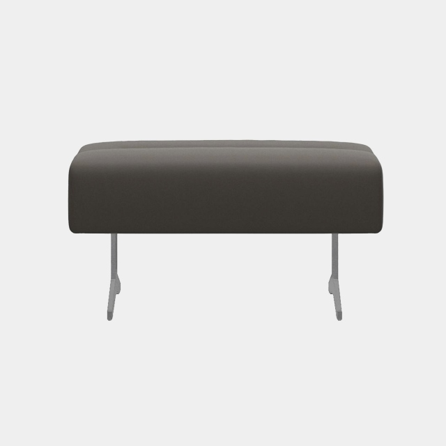 Large Ottoman In Paloma Leather - Stressless Stella