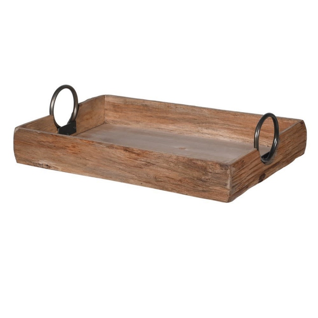 Tray with Handles - Wooden