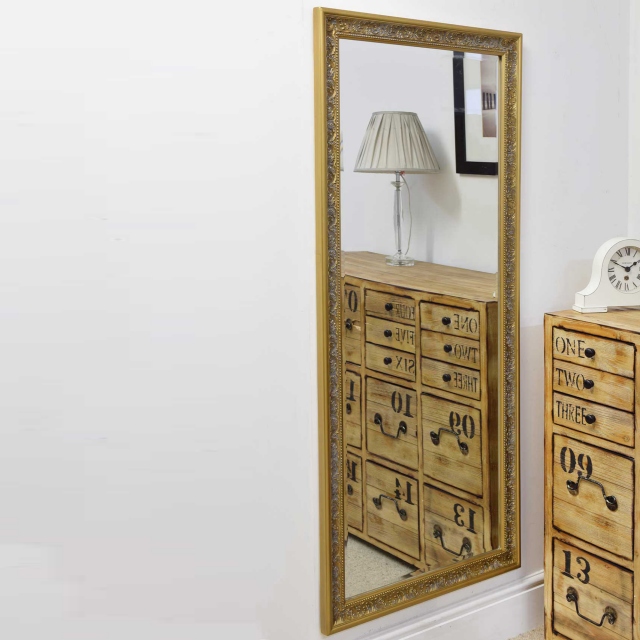 Chic Gold Wall Mirror - Langton Shabby