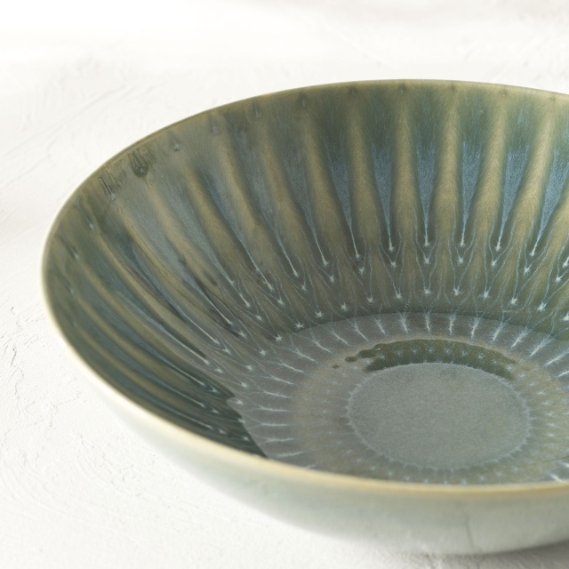 Green Cereal Bowl - Living Jewels