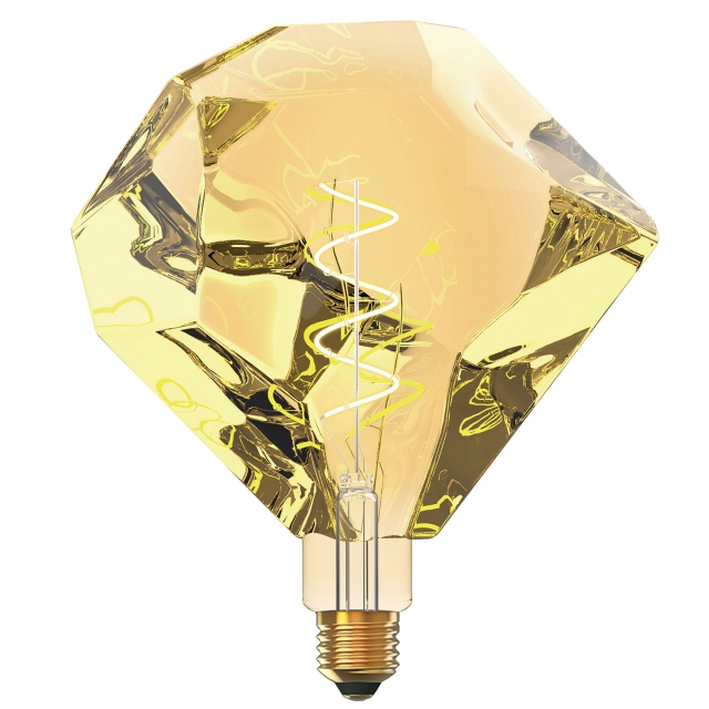 Decorative LED 4w ES Amber Light Bulb - Taranto