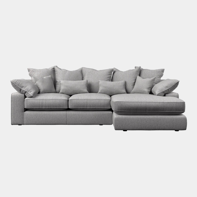 Small RHF Chaise Pillow Back Sofa In Fabric - Lexington