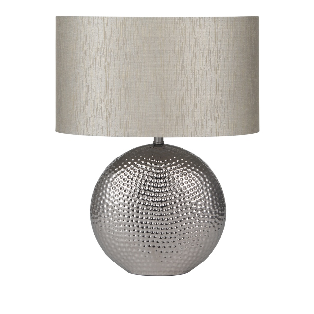 Silver Dot Table Lamp - Selena