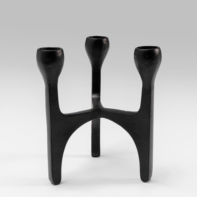 Black Candle Holder - Stacky