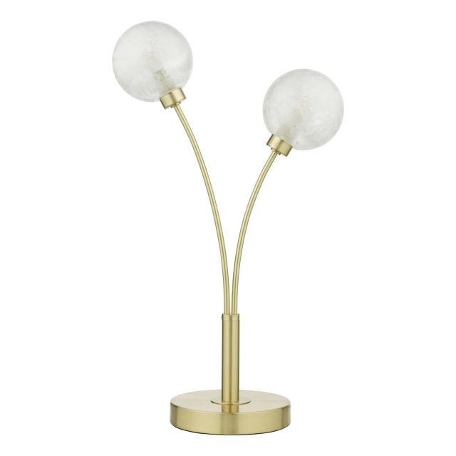 Satin Brass Table Lamp - Neptune