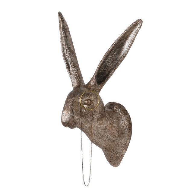 Hare with Monocle Wall Decoration - Oscar