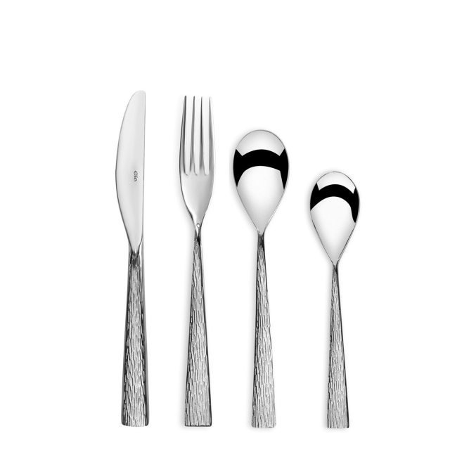 24 Piece Stainless Steel Cutlery Set - Flow