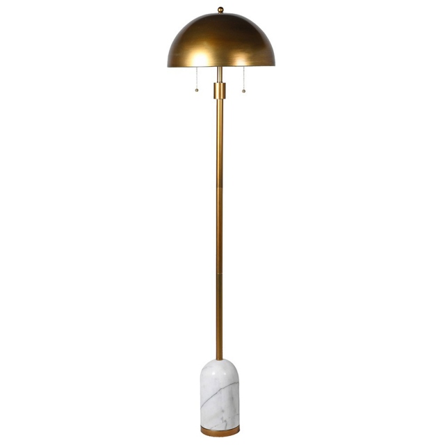 Gold Floor Lamp - Positano