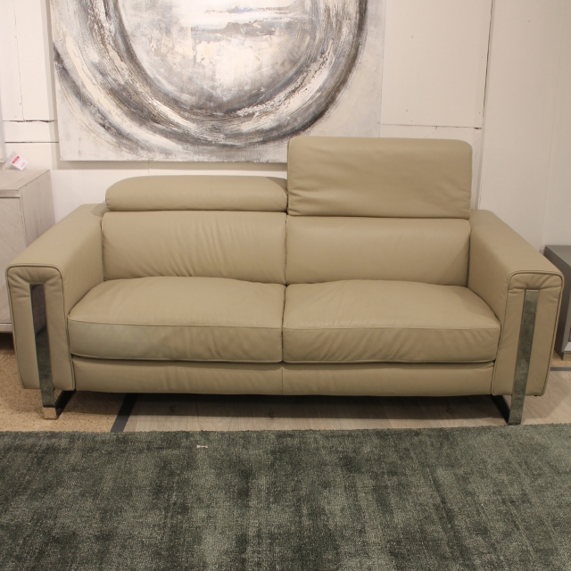 3 Seat Sofa In Leather - Item as Pictured - Philo