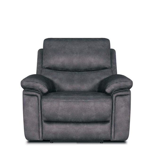 Manual Recliner Chair In Fabric - Tampa