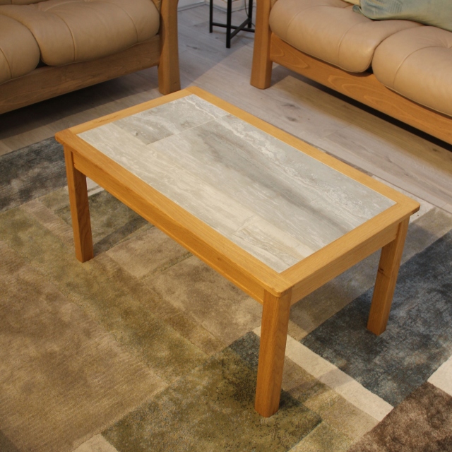 Small Coffee Table Without Drawer - Item as Pictured - Marksville Brecon Tile
