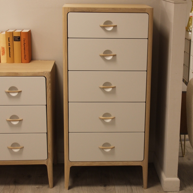 5 Drawer Tall Chest - Item As Pictured - Rimini