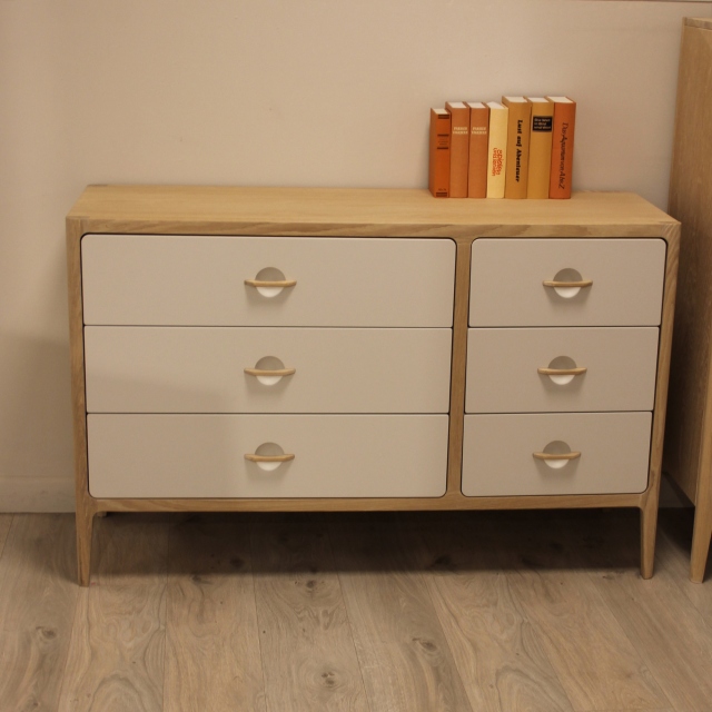 6 Drawer Wide Chest - Item As Pictured - Rimini