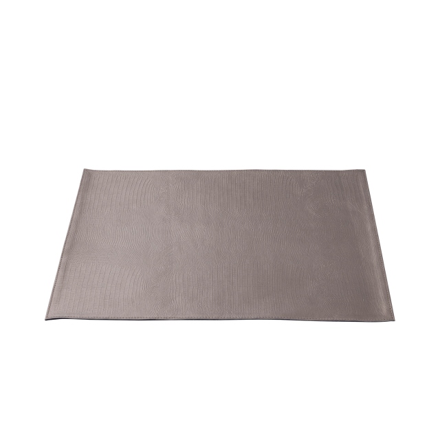 Champagne Faux Leather Placemat - Rafal