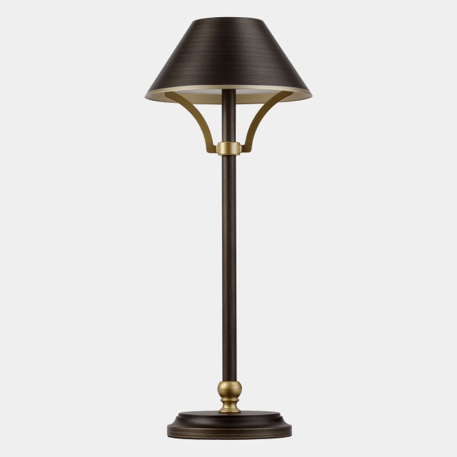 Bronze Rechargeable Table Lamp - Linley