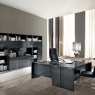LHF 2 Drawer File Cabinet In Koto Gray High Gloss - Antibes