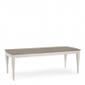 Extending Table In Grey Washed Oak & Soft Grey - Chateau