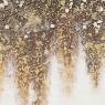 Framed Canvas - Golden Abstract Fields