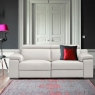 2 Seat Sofa In Leather - Selvino