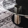 Swivel Bond Coffee Table In Lacquered Steel - Cattelan Italia Arena